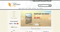 Desktop Screenshot of diffusionvie.com
